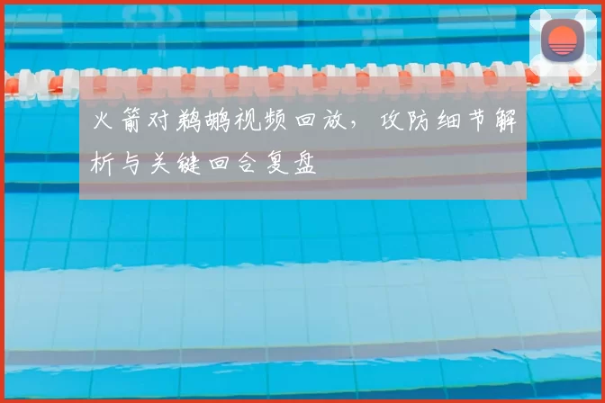 火箭对鹈鹕视频回放，攻防细节解析与关键回合复盘