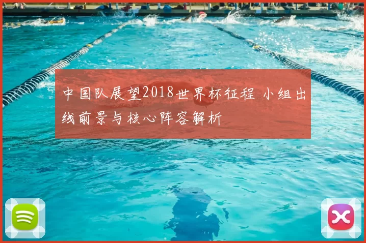 中国队展望2018世界杯征程 小组出线前景与核心阵容解析